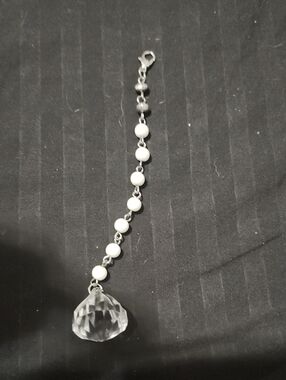 Handcrafted Starlight Prism Zipper Pull Bag Charm
